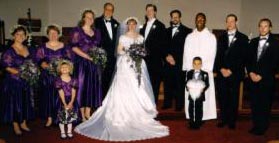 Melanie, Cindy, Cassidy, Kristin, Dad, Me, Joe, Bill, Pastor Tony, Eric, Josh, and Michael